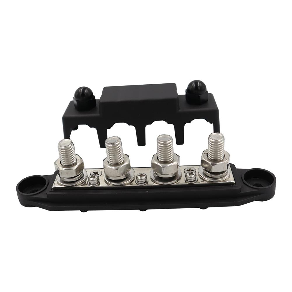 Skrzynka Rozdzielcza Szyna Prądowa Płyta 48V 300A 4-drożna Szyna Prądowa Dużego Natężenia Organizator Kabli Skrzynka Łódź Samochód Maks. Połączenie Wzmacniacz Obudowa Zasilania Części