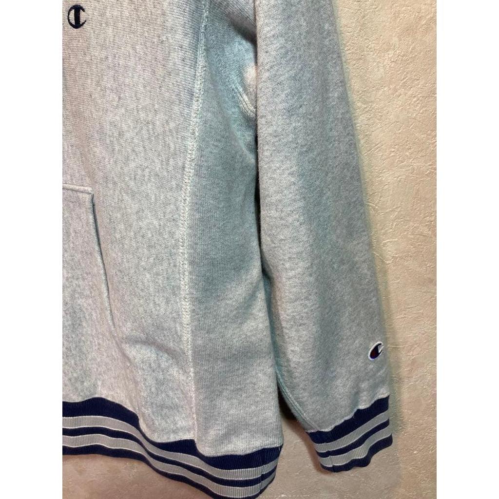 Used Champion reverse weave hoodie with blue tag