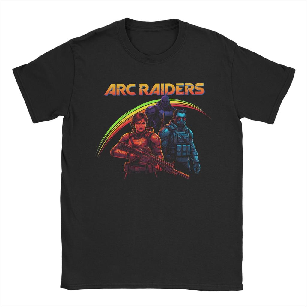 Shoot Game Arc Raiders T-Shirts für Männer Frauen Baumwolle Neuheit T-Shirt Rundhals T-Shirt Kurzarm Kleidung Party