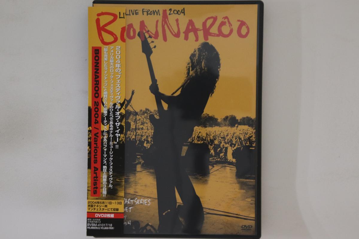 

DVD VARIOUS - Live From Bonnaroo 2004 BVBM4101718PROM BMG Japan Obi Rock Used