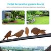 Iron Flowerpot Decoration Cartoon Plug-In Animal Landscaping Aging Resistance Holiday Gifts Retro Waterproof for Outdoor Garden