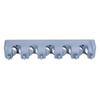 Mop Broom Holder Multifunctional Space Saving Broom Wall Mounted Rack for Kitchen Bathroom Garden