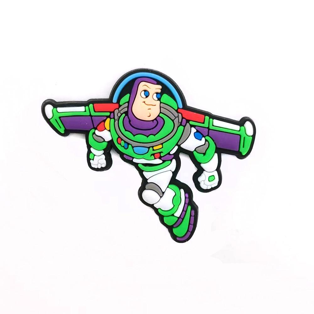 Popular Buzz Lightyear Croc Charms: Cute Cartoon Shoe Accessories, Best Selling Decoration Buckles