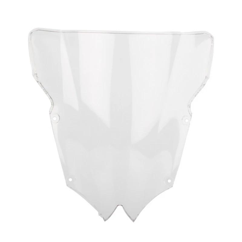 Motorcycle Wind Deflector For Yamaha YZFR6 YZF600 2008 - 2016 Screen Double Bubble Windshield Protector Windscreen 12 2013 14 15