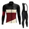 Unisex Thermal Fleece Long Sleeve Cycling Jersey Windproof Mountain Road Bike Apparel Winter