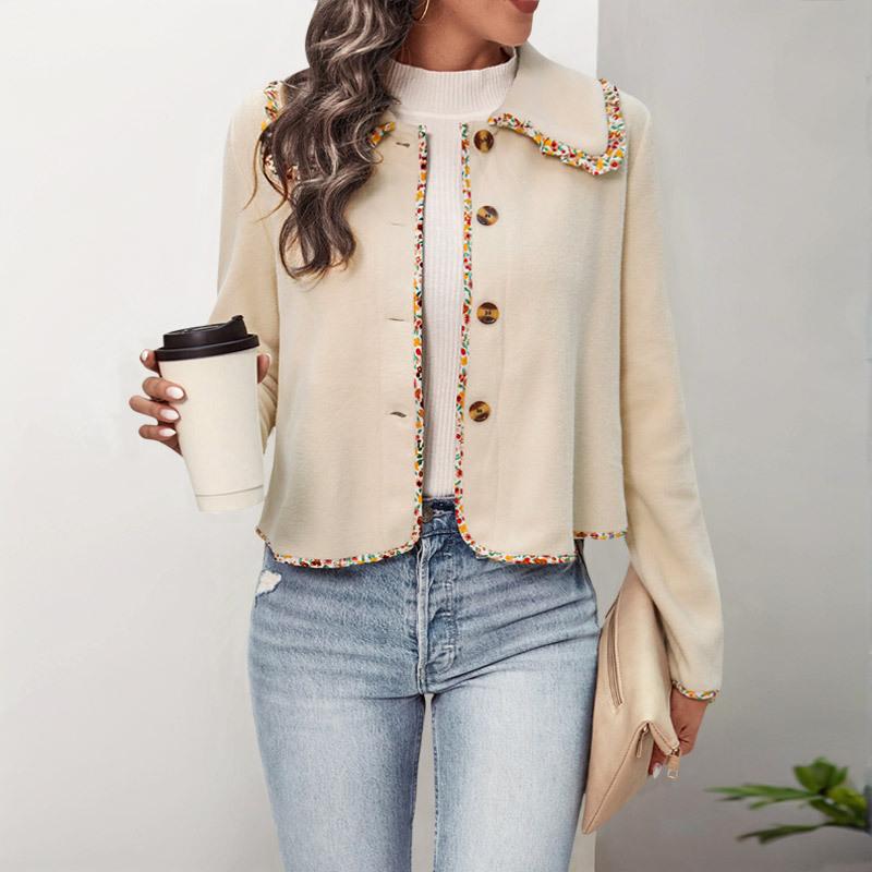 

Осенне-зимняя женская кружевная однотонная бархатная куртка-шейкер, модная и удобная, женская куртка Wildcard S