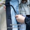 Women's Long Full-Body Windbreaker Raincoat Poncho - Single-Person, Split Type
