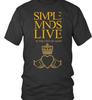 Simple Minds Band Live In Concert Tshirt Size S5XL Unisex T-Shirt