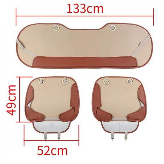 Leather Car Seat Cover Car Seat Protector Pad Mat Automobiles Seat-Cover Cushion