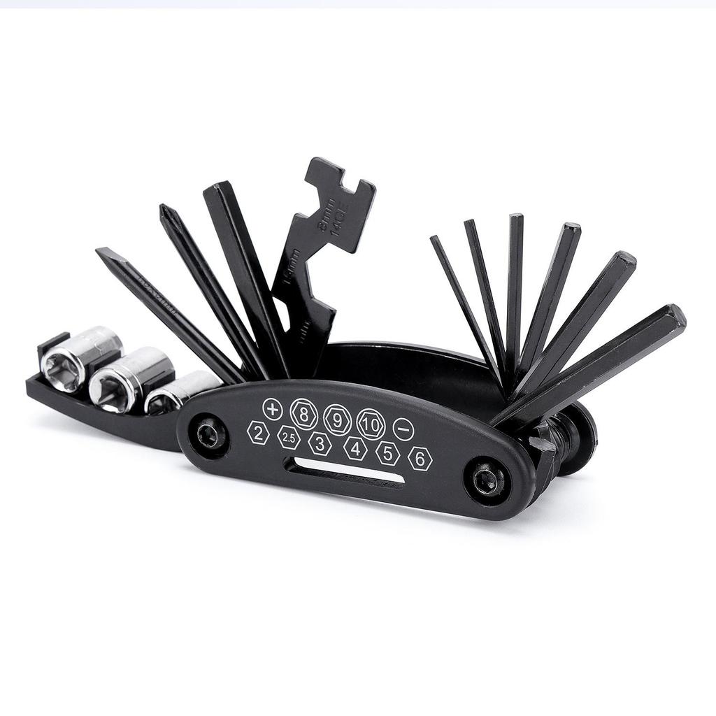 Clé multifonction pour VTT, tournevis, outils de réparation de moto, 16 en 1