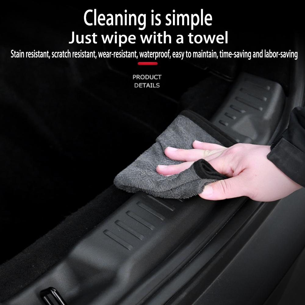 TPE Trunk Sill Plate Cover for Tesla New Model Y Juniper Launch 2025+ Scratch Protection Accessory
