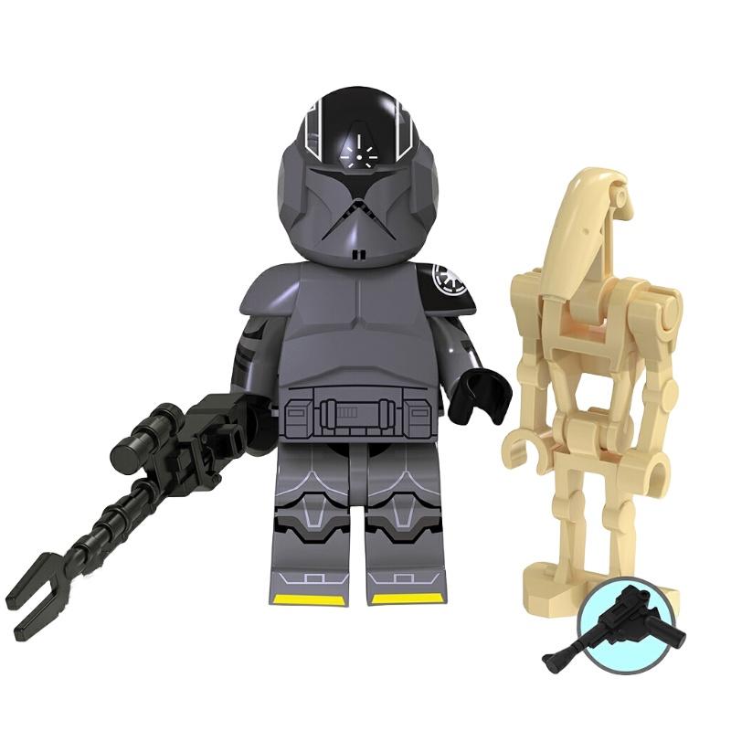 Children's Toy Tv6105 Star Wars Luke Skywalker Palpatine Legion Command Assembling Building Blocks Figure Mask