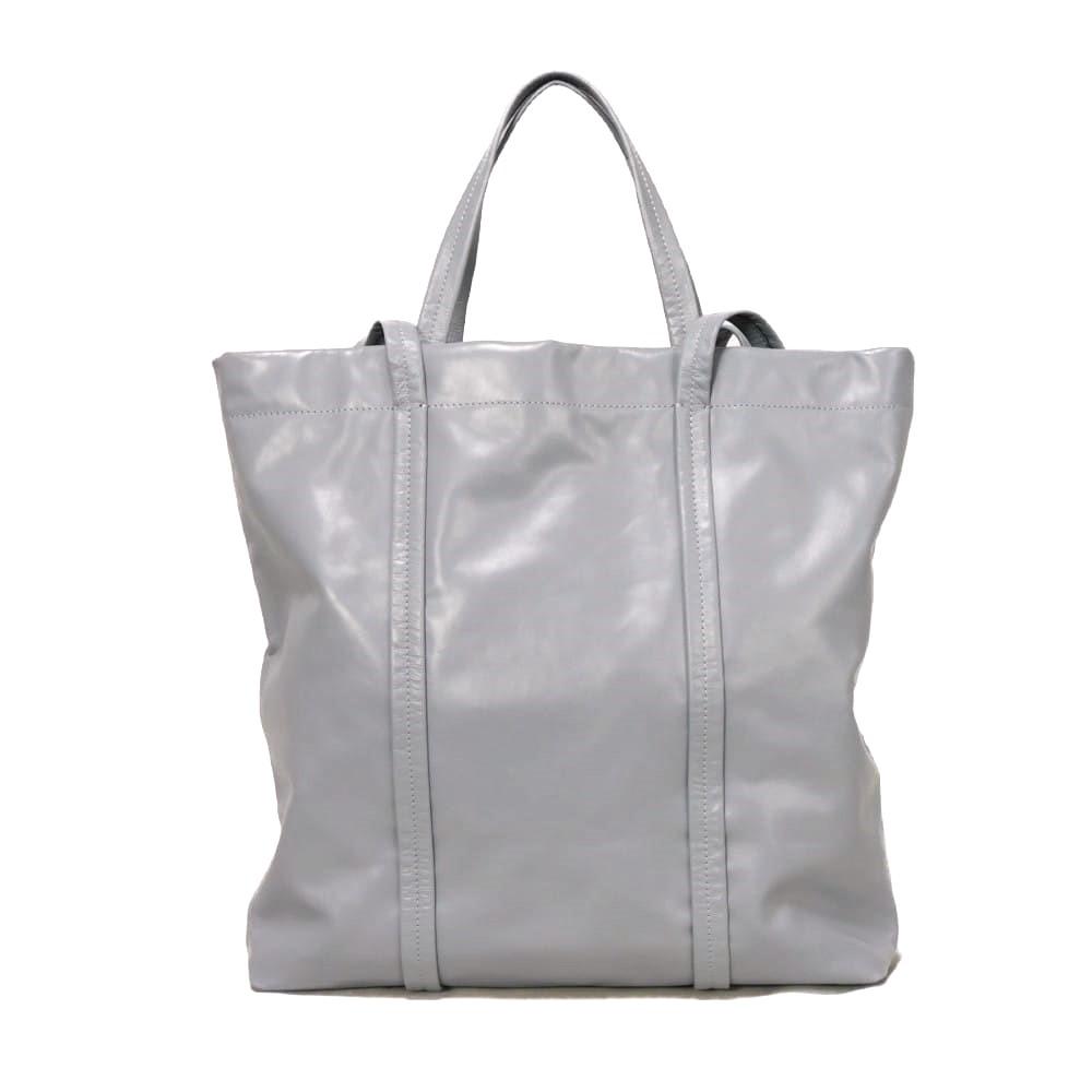 Used 9726 Hall Tote 33 CO840 7924 Current C Logo 2-Way Shoulder Bag C Mark Paperweight Leather Blue Gray Men's from