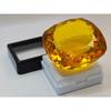 150 Ct Natural Topaz Shiny Yellow Cushion Cut Stunning Certified Loose Gemstone