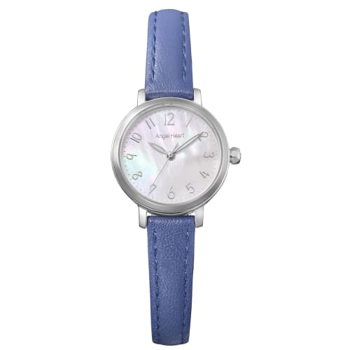 

Angel Heart Women s Flowery Time Watch featuring Kanna Hashimoto, Solar, OA25S-NV-AM, Blue Leather