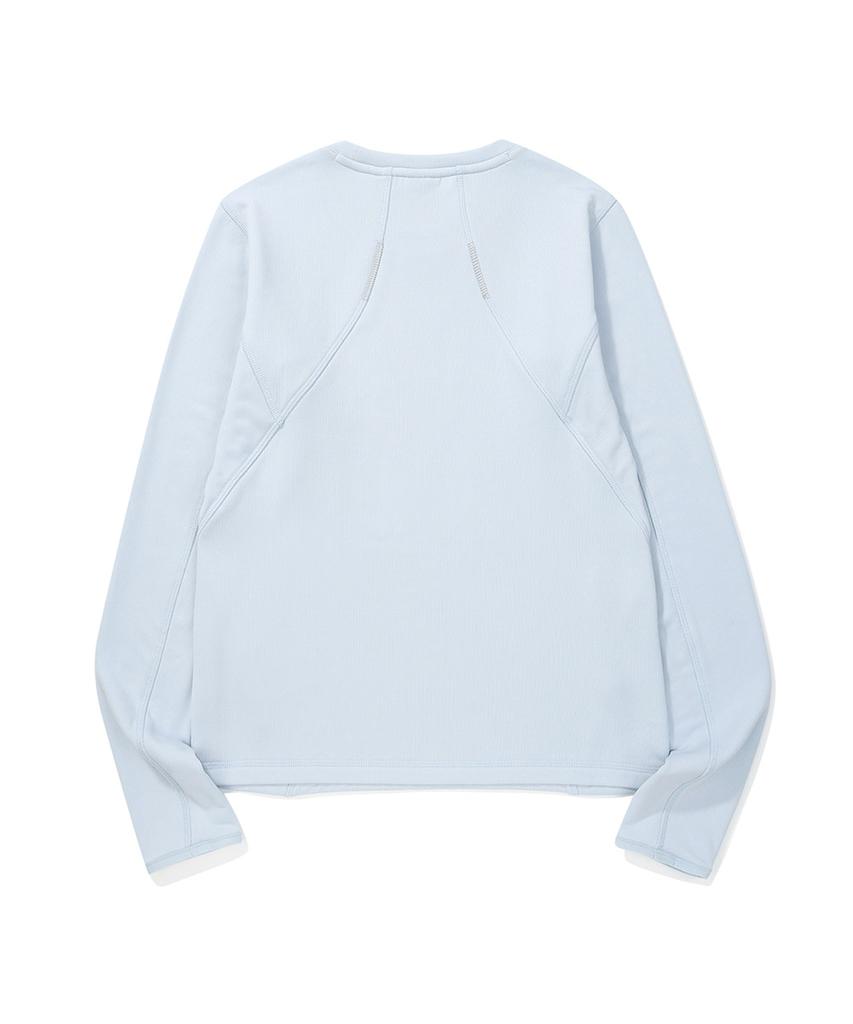 SIERRA DESIGNS W) Mendenhall Polartec Power Grid Slim Fit Long Sleeve L.Skyblue