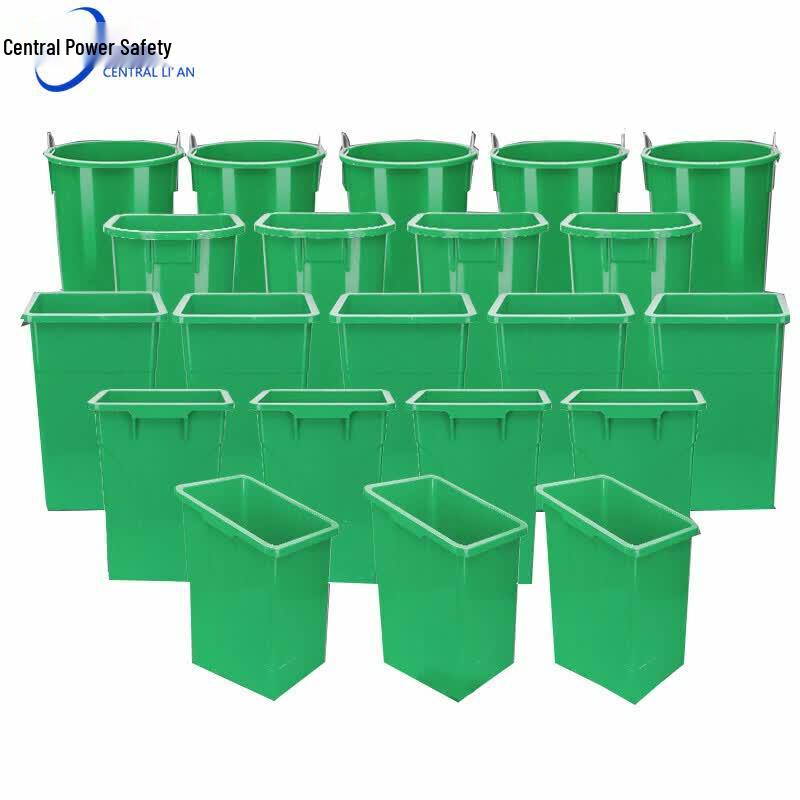 Zhonghuan Liann Outdoor Fiberglass Trash Can Liner Molded 30x31x47 cm (H)