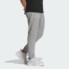 Adidas Business Casual Slim-Fit Pants Solid Color Logo Straight Leg Sports Trousers Men Pants Ice-Gray IZ1587