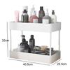 2/3/4 Layer Narrow Gap Storage Rack Shelves Organizer Open High Capacity Save Space Mobile Shelving for Kitchen Bathroom