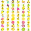 54pcs Temporary Tattoo Lemon Stickers Temporary Tattoo Stickers Fruit Stickers Cartoon For Girls Arms Shoulders