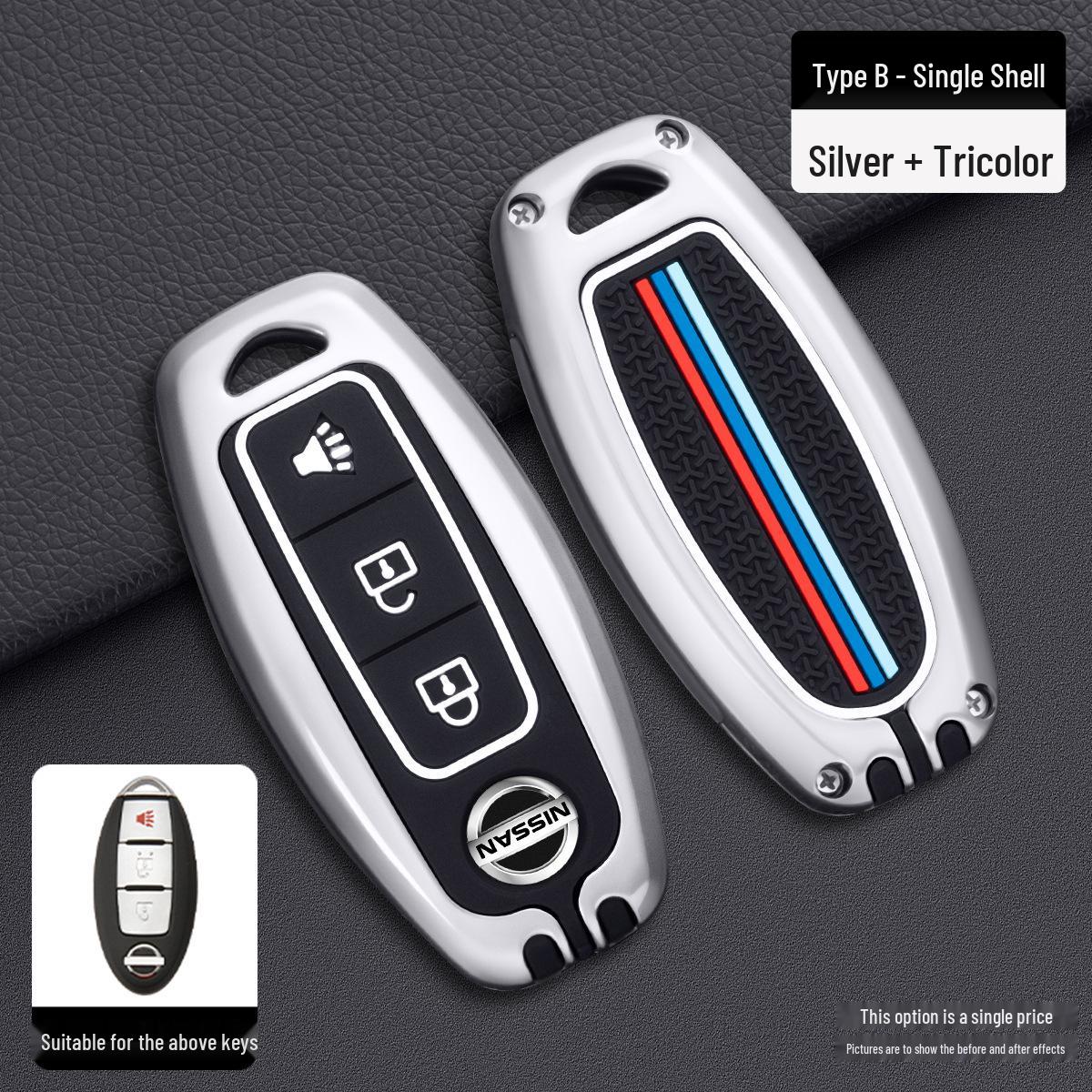 Key Covers for Nissan: Sylphy, Teana, Qashqai, Tiida, X-Trail, Kicks, Sunny, Classic, Murano (14th Gen)