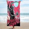 1 Stück Avenged Sevenfold Sensenmann Sense Schädel Strandtuch Mikrofaser Schnelltrocknend Handtuch für Pool Strand Reisen Rockfans Geschenk