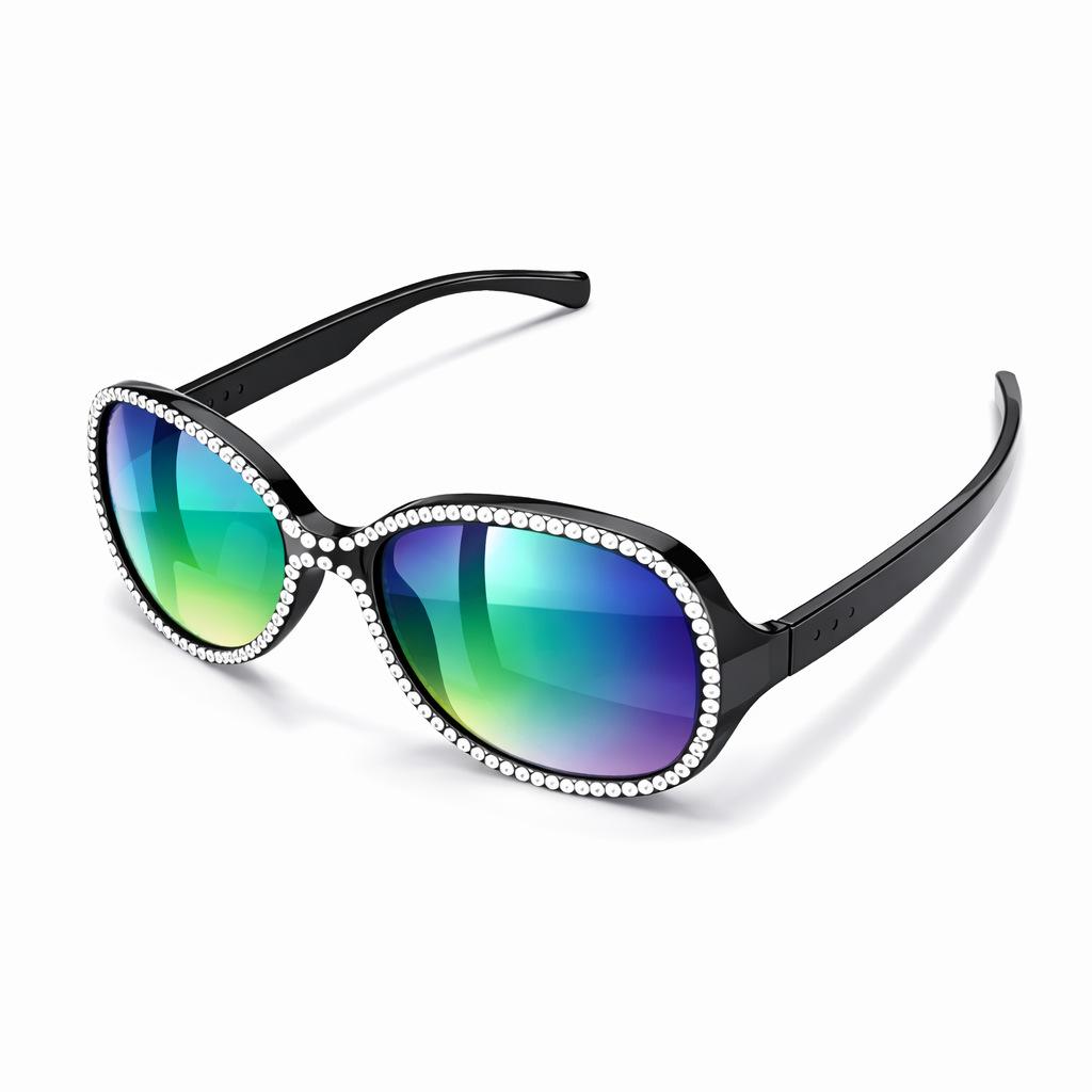 AI Smart Sports Sunglasses: HD Navigation, HiFi Audio & UV Protection зелёный