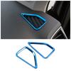 For Skoda Karoq 2017- Car Interior Central Console Part Refit Trim Stainless Steel Accessories Decoration Modify