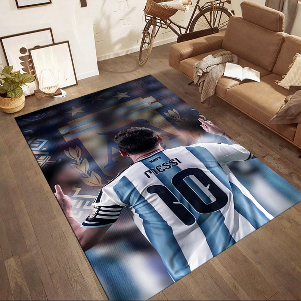 Messi 554 Carpet Perfect for Study Room Kitchen Living Rooms Balcony Antislip Carpet Office Home Decor Best for Christmas