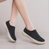 Fashion 2025 Summer New Women's Soft Bottom Breathable Fly Mesh Non-slip Sports Mom Shoes Flat Bottom Walking Women's Shoes