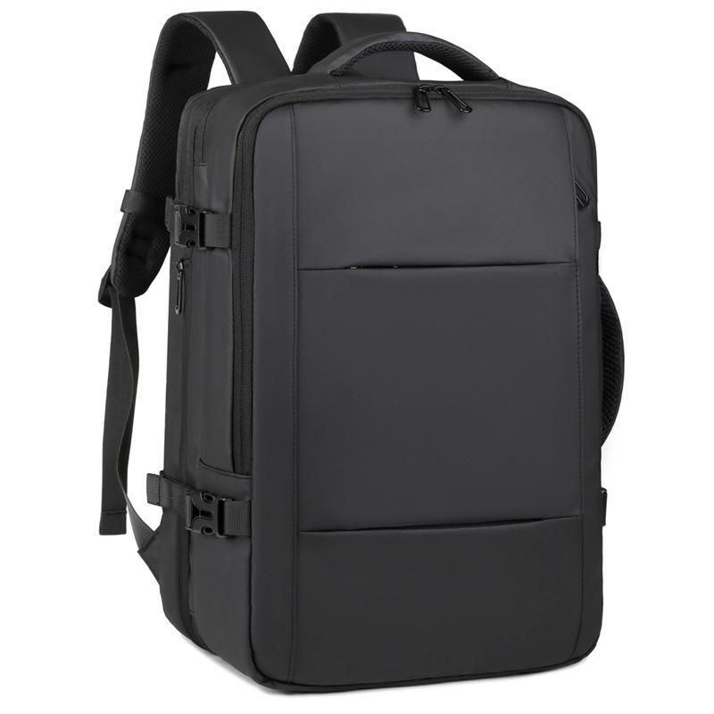 Expandable Large Capacity Travel Bag Men's Multi-function Business Bag Trolley Portable Backpack