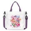 Anime Cartoon Print Office Worker Commuter Portable Messenger Bag Student Large Capacity Casual Handbag