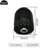 1Pcs 0.8-10mm Keyless Drill Chuck 3/8" To 24UNF Thread 1/4" Hex Shank Quick Change Adapter Steel Quick Connection