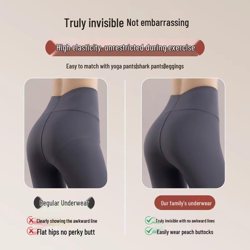 7A Mid-Rise Seamless Girls' Triangle Panties with Mulberry Silk Crotch - Comfortable, Breathable Women's Underwear