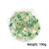 New 100g Flowers Fancy Yarn Colorful Mixed Blended Yarn Handmade Crochet Woven Thread Knitted Scarf Hat Sweater