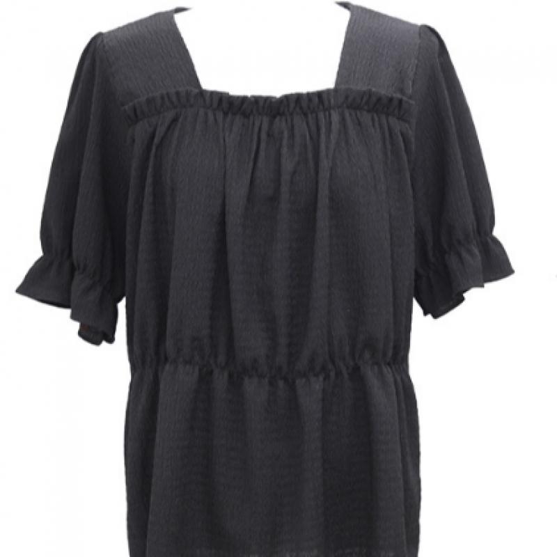 Shiz Madam Women Lovely Frill Blouse Event Look T57328