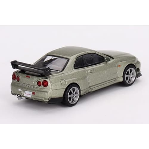 MINI GT 1/64 Nissan Skyline GT-R R34 Tommykaira R-z Millennium Jade Right-Hand Drive Finished Product