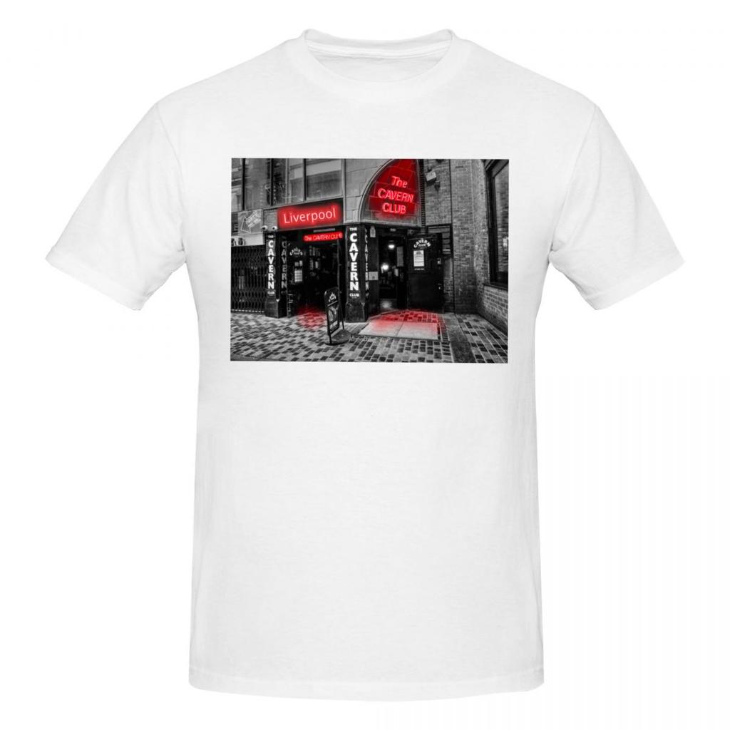 Unisex Cavern Club Lustiges T-Shirt Vintage Baumwollshirts