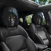 Car Headrest Covers 2 Pieces Spooky Face Scary Halloween Decor Suv Truck Rv Vehicle Interior Halloween Party Holiday Decorations