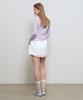 GENERALIDEA Shirred Long Sleeve T-Shirt [Lavender] / Gf2Lts517