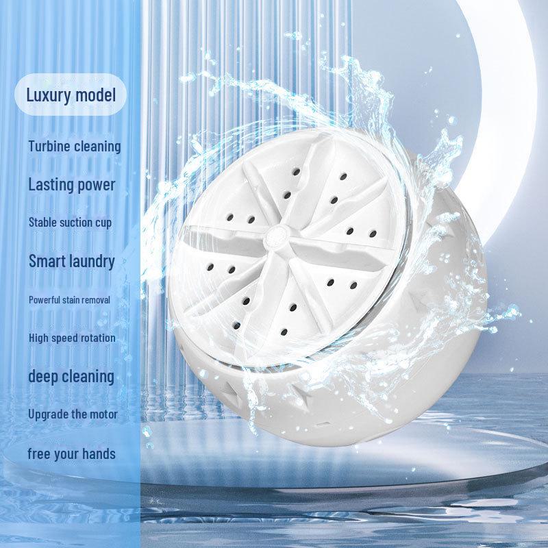 

Ультразвукова міні-автоматична портативна пральна машина для гуртожитків і нижньої білизни Deluxe model