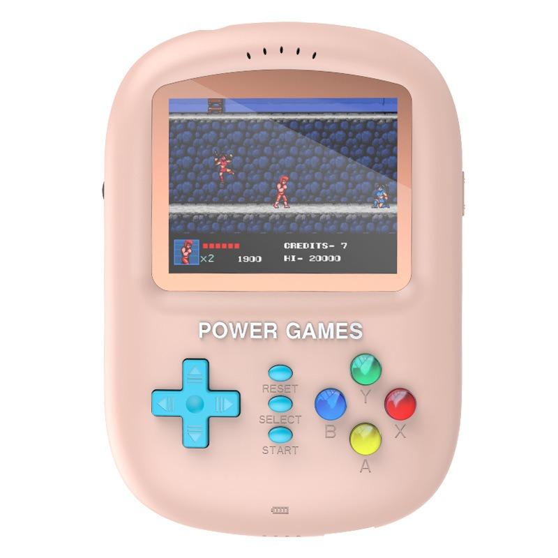 D54 500 In 1 Handheld Game Console Mini Portable Player Retro Video Games Console Boy with 8000mah Large Capacity Power Bank