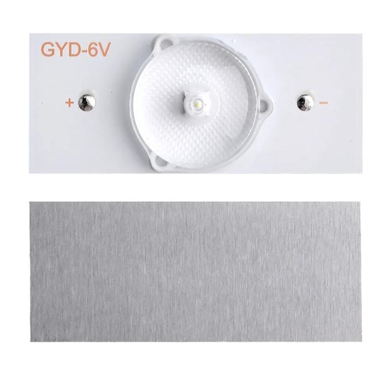 3V 6V LG6V Lamp Beads LED Backlight Bead with Opt Lens Fliter for TVs Repair Perfect for 32-65inch Screens