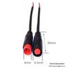Black Ebike Accessories Optional Cable Base Connector Waterproof Connector 2/3/4/5/6Pin Cable Display Pin