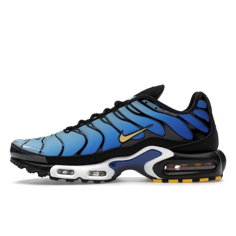Nike Air Max Plus Hyper Blue 2025 Męskie Sneakersy Czarne Zamszowe Błękitne DX0755-001