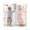 Creative Birthday Cake Window Stickers for Bedroom, Living Room, Balcony, Kitchen