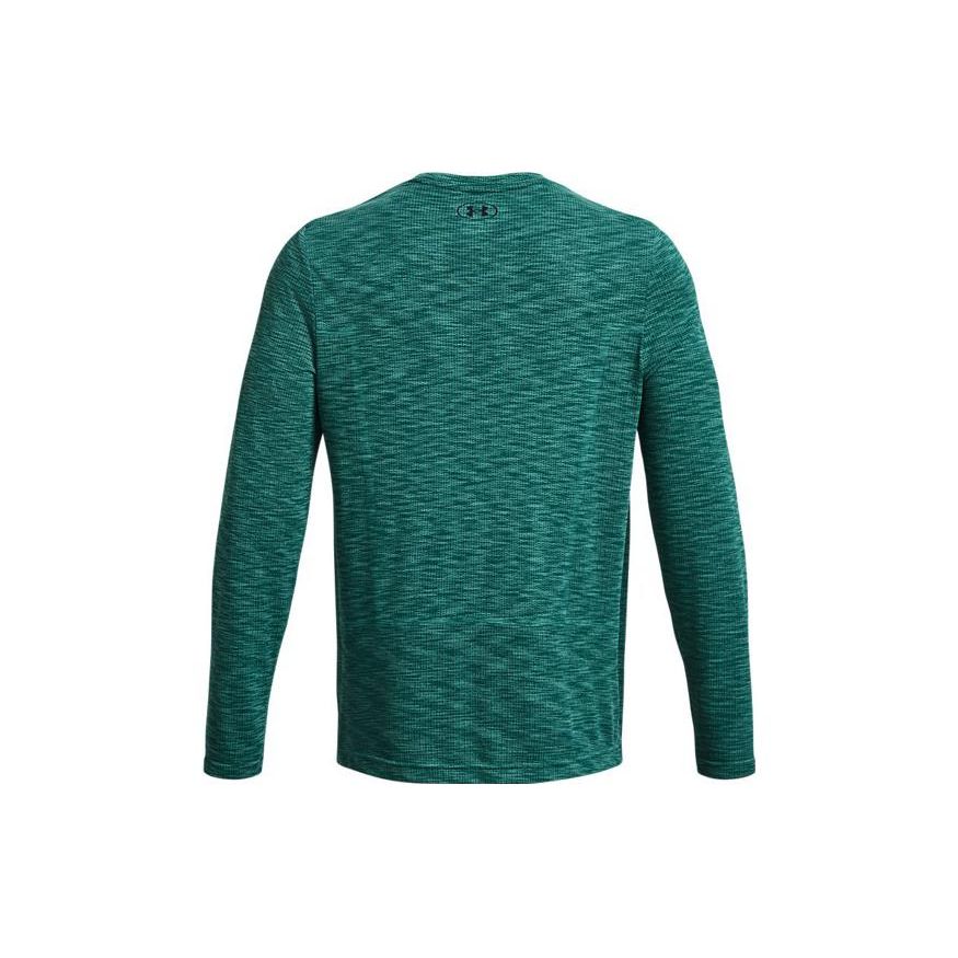 Under Armour Seamless Dopamine Breathable Solid Color Logo Training Long Sleeve T-Shirt Men Tops 1359873-452