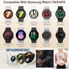 Replacement Strap For Samsung Galaxy Watch 7/6/5/4/FE 44mm 40mm Strap Silicone Watchbands Correa For Galaxy Watch 7 Bracelet