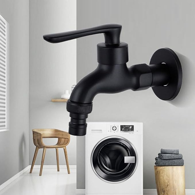 Metal Wall Mounted All-copper Washing Machine Faucet