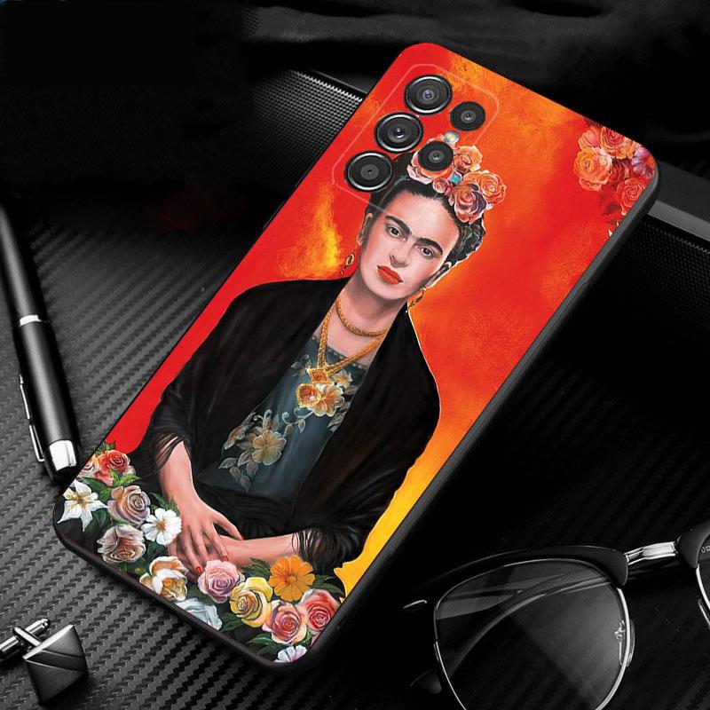 Frida-Kahlo phone case For Samsung S25 S24 S23 S22 S21 Ultra S24 S23 S22 S21 S25 Plus S24 S25 FE